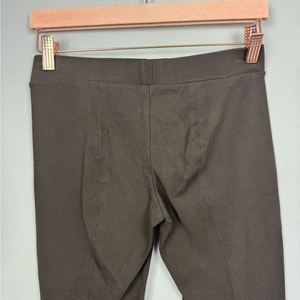 VINCE | Dark Brown Pull On Ponte Knit Leggings Back Seam Women’s Size Small - Picture 9 of 9